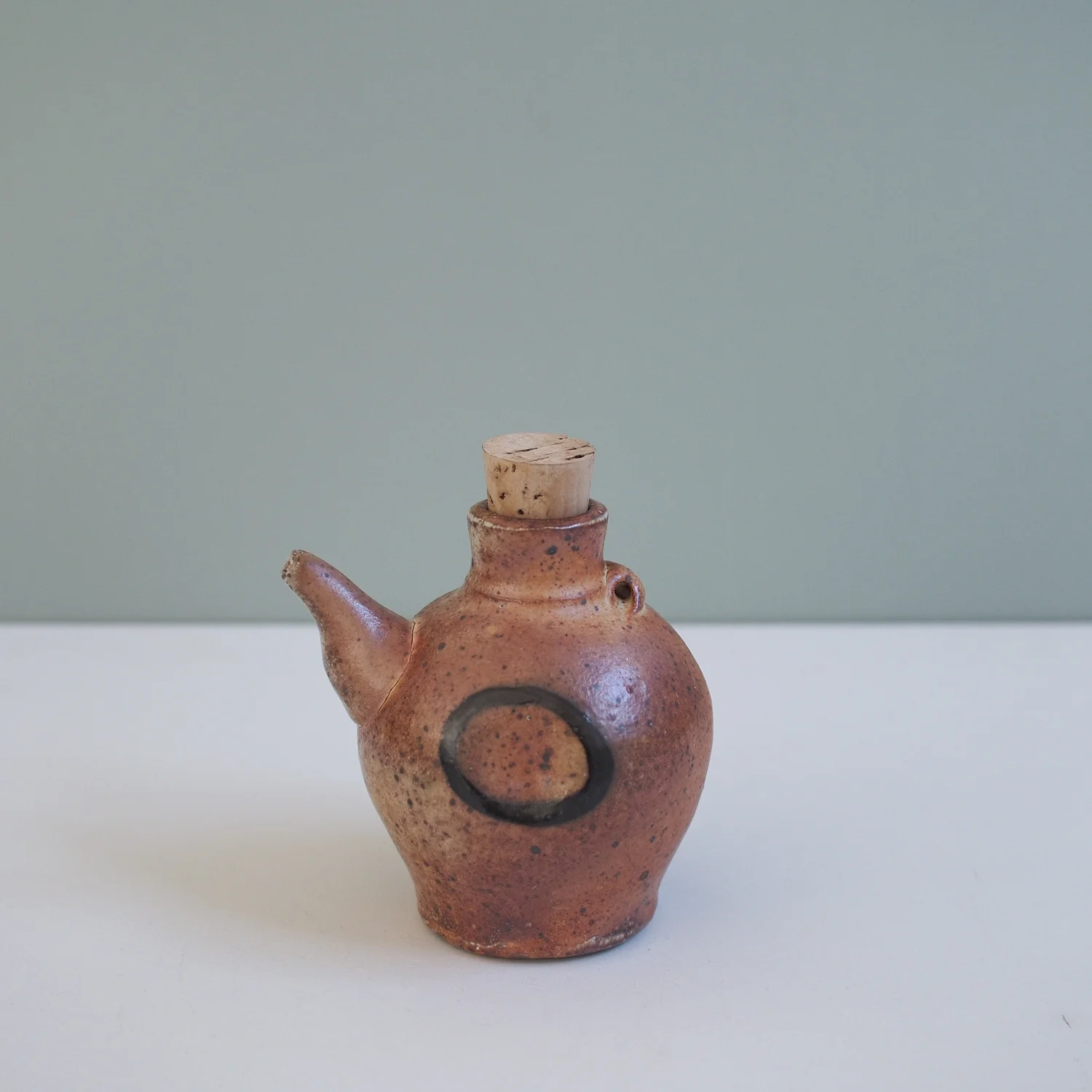 Buy handmade ceramics online at kaolin store oil jug Duncan Shearer