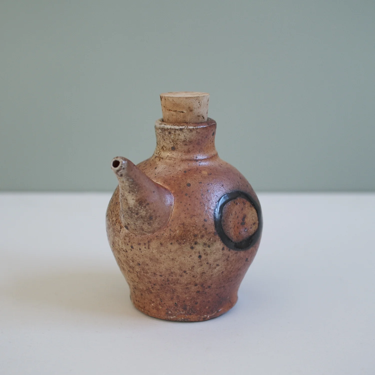 Buy handmade ceramics online at kaolin store oil jug Duncan Shearer