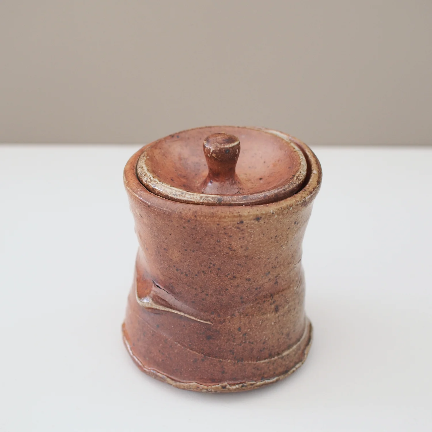 Buy NZ handmade Ceramics from Kaolin store Tea Caddy Duncan Shearer
