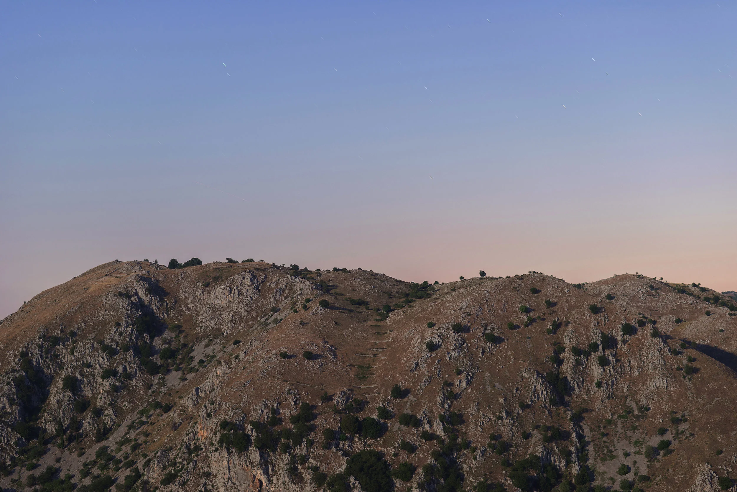The Landscape of Gorges of Melfa in moonlight as seen from the Emiliano Nardone Observatory, Frosinone, Italy. John Hooper ©2018
