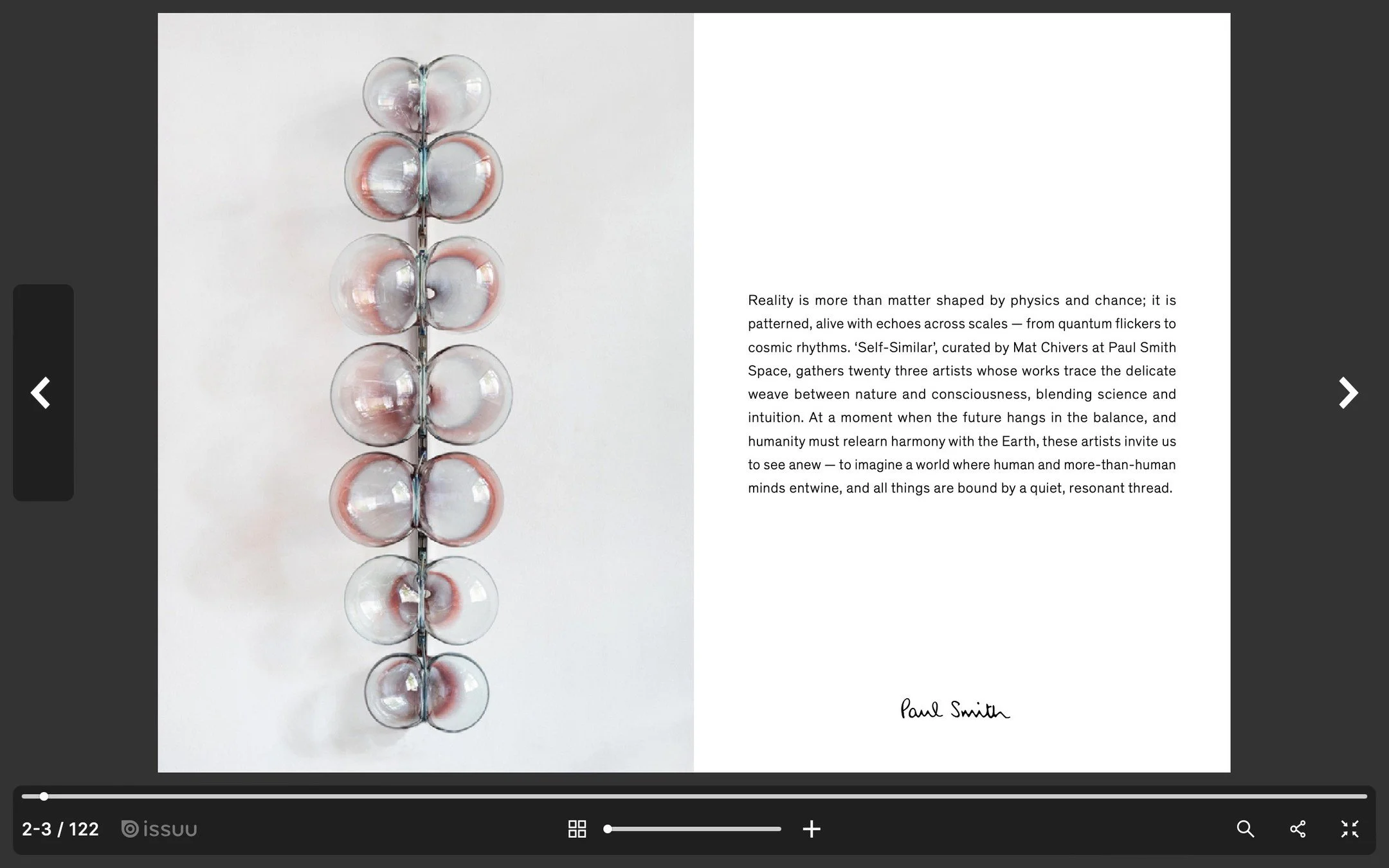 Self-Similar is opening tonight at @paulsmithdesign Space in Mayfair, London. Join us from 6 - 8PM for the PV ✨

It is such a privilege to be included in such a wonderful exhibition, expertly curated by @matchivers 🌌

The catalogue is available via 