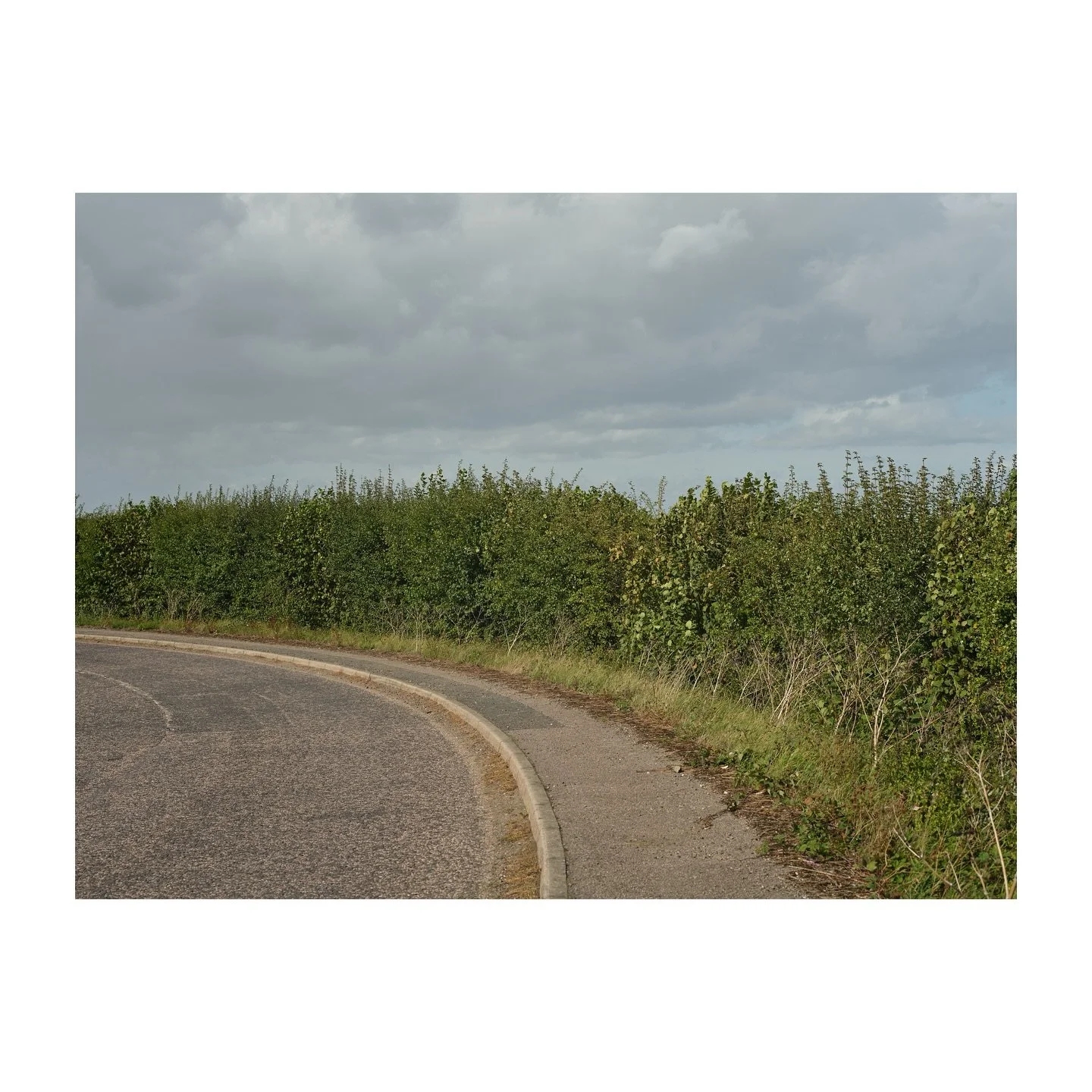 Roundabout Parking 3/3 
.
.
.
.
.
#curve #road #carpark #stnicholas #roundabout #romans #landscape #fujifilmgfx100sii #pentax64575mm #transient
