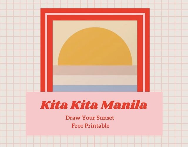 Magandang umaga po! As we find ourselves house locked during this fragile COVID19 time I want to share some activities (all on the blog!) to still help you love where you live. I started a project called, Kita Kita Manila, a year ago in hopes that it