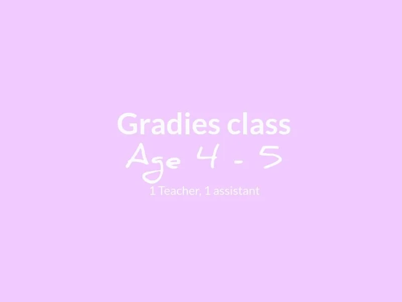 Pre Grade R Class