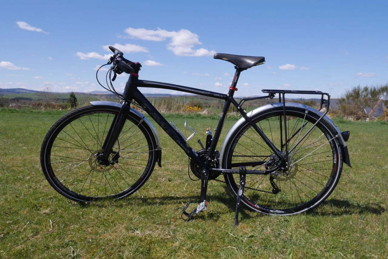 Our Dawes Hybrid bike