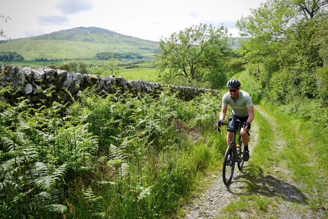 An old road above Gatehouse of Fleet