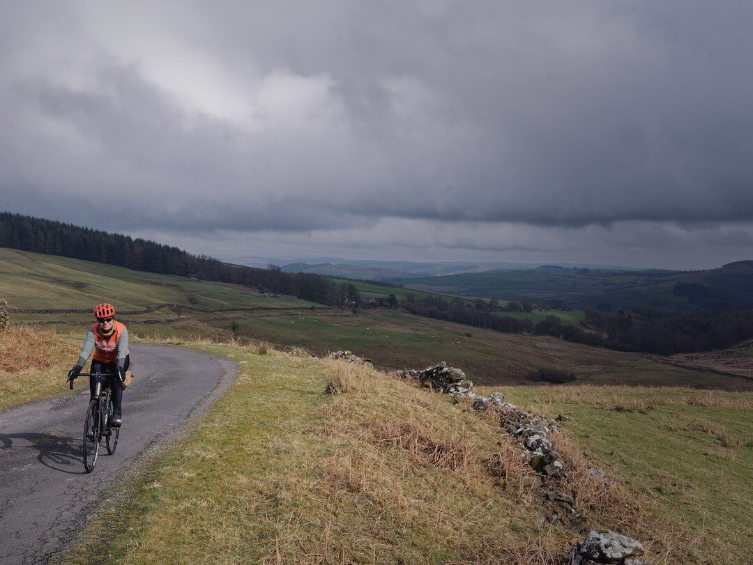 A typical view on an early Spring ride here in Galloway. You have to pack winter and summer kit and can still get it wrong!