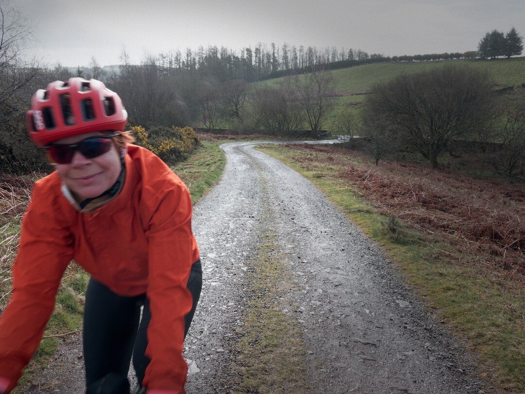 We went looking for the first Sandmartins of the year. The Osprey have arrived and they are often close together. But even the best Sandmartin place was empty. We dodged a few heavy showers as we rode some local tracks and treated ourselves to jam on