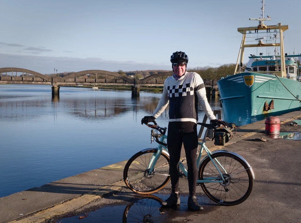 Well what did I learn from yesterday's ride? A fully charged light but in the bag may have no power when you need it. I probably did not drink enough - winter riding does that. I am good at on-the-fly navigation as I missed the target by +1 mile. And