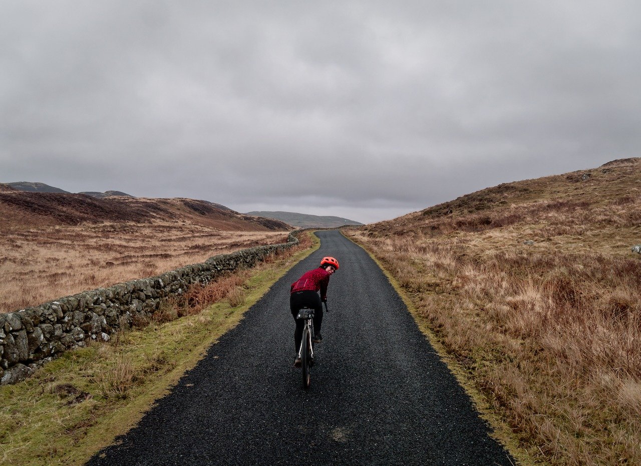 We have done quite a few back to back road rides. Enough to forget just how much harder riding gravel is. We took the most devious routes from home to Gatehouse of Fleet and it finds every hill in the area.