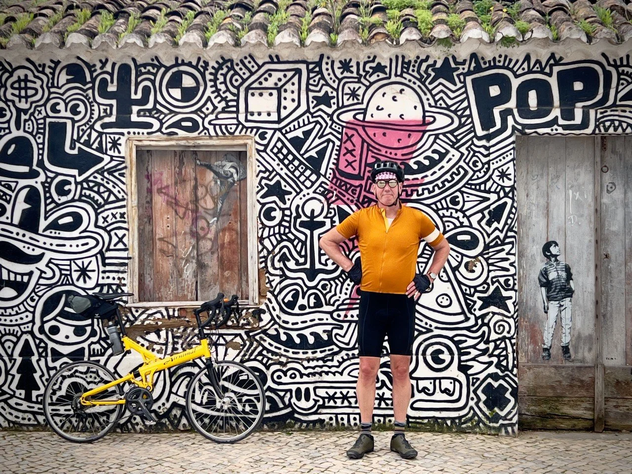 There we go then, Portugal was amazing as always. We found the smoothest tarmac today as we headed into the hills. just under 300 miles in total managed to burn off Christmas dinner at last. We ate cake and had fun riding the parts less pedaled.