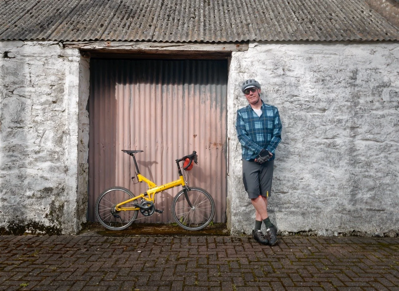 So, that is the Airnimal - folding flight bikes ready for next year in Portugal. 32mm tyres and bomb-proof wheels should allow us to explore the roughest of tracks.