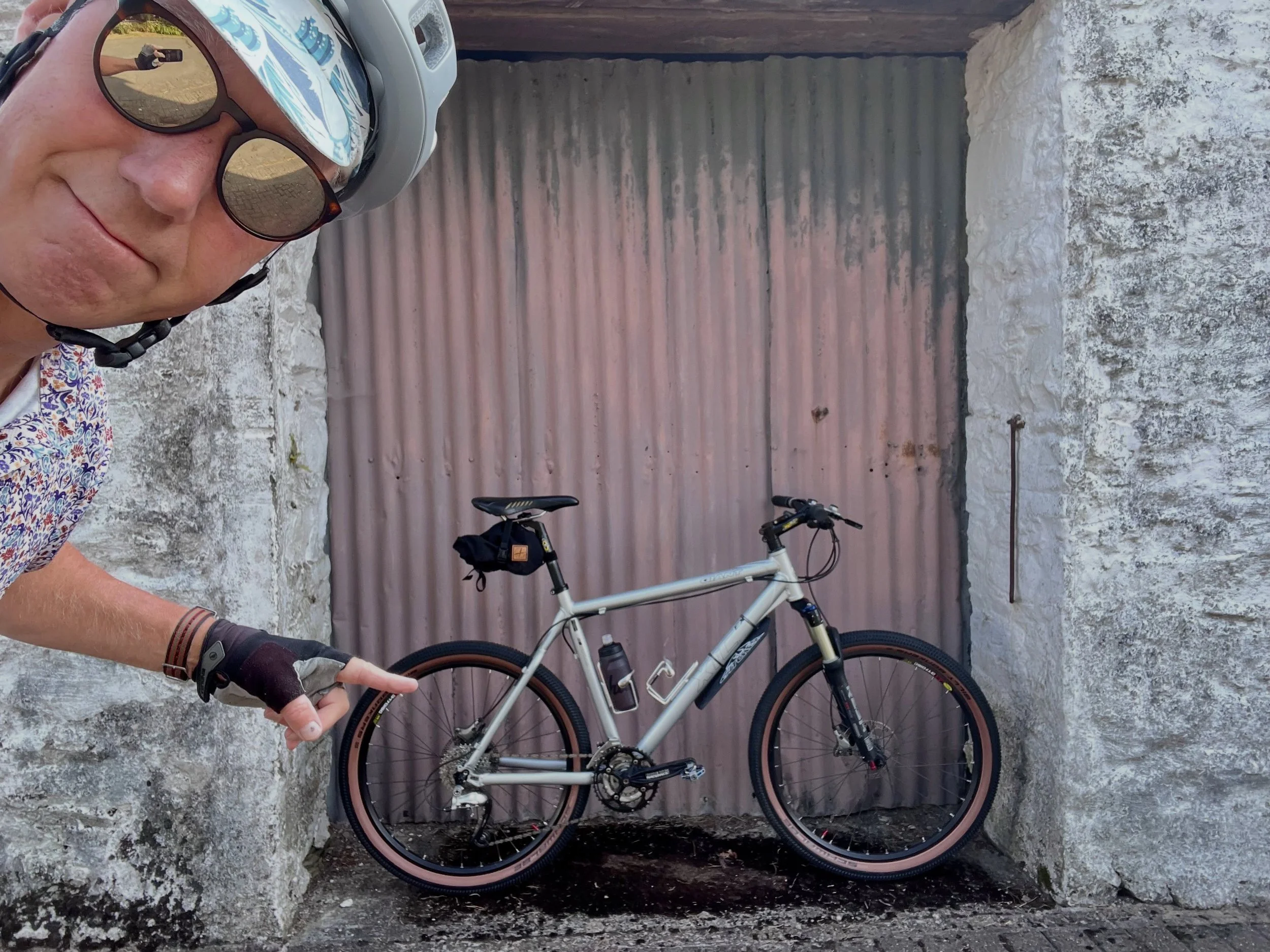 Today I will mostly be riding a mountain bike