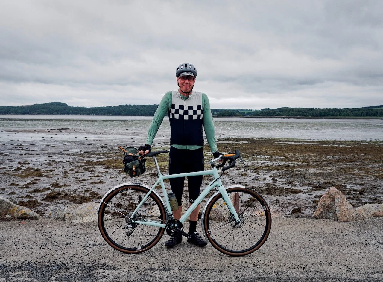 Winter bike, gravel bike, summer bike all used this week. The first nip of autumn on morning rides and the inevitable, wearing too much in the heat of the day. After 10 years living here we still have new routes to do without leaving Galloway.