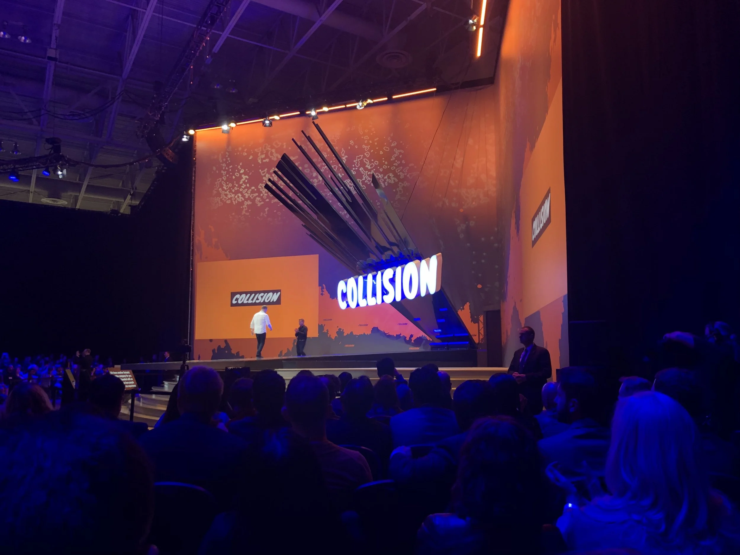 Collision Conference stage