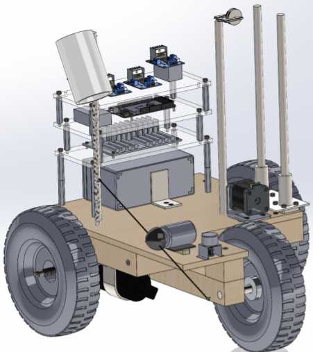 Robot Pentathalete
