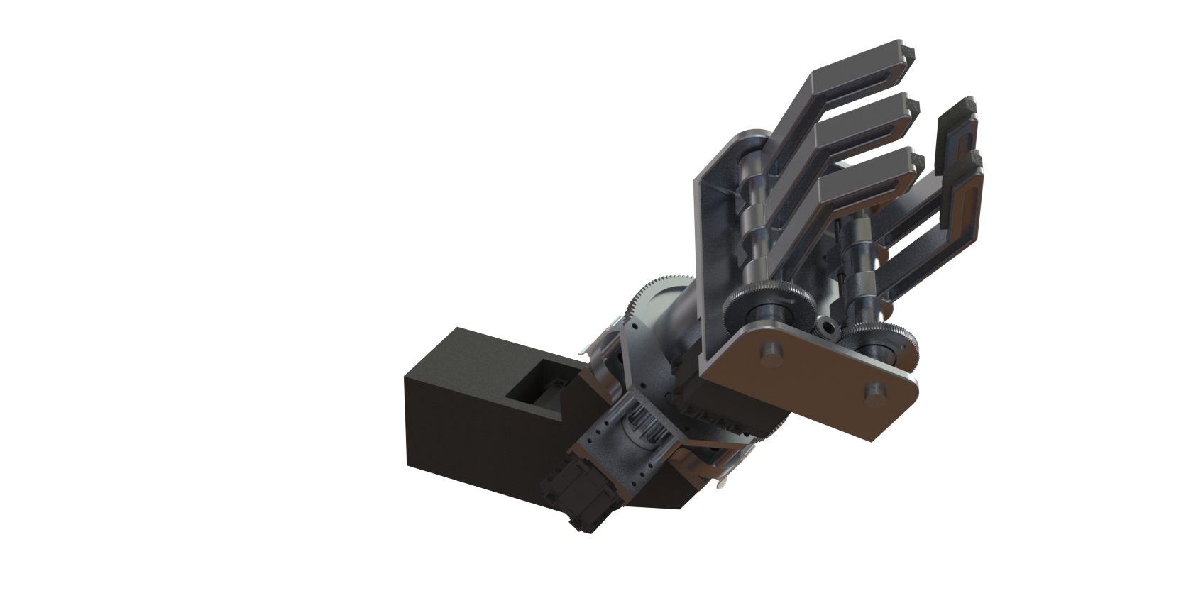 I was one of three engineers to design, manufacture, and assemble this end effector for the 2016 - 2017 OSU Robotics Club Mars Rover. The overall design was not what you would call a traditional end effector, but we decided to take a risk and go with a design that hadn't been attempted before. When it came time to compete, it paid off. In fact, in the events that it was designed specifically for, this end effector got us the highest score of all the teams that competed.