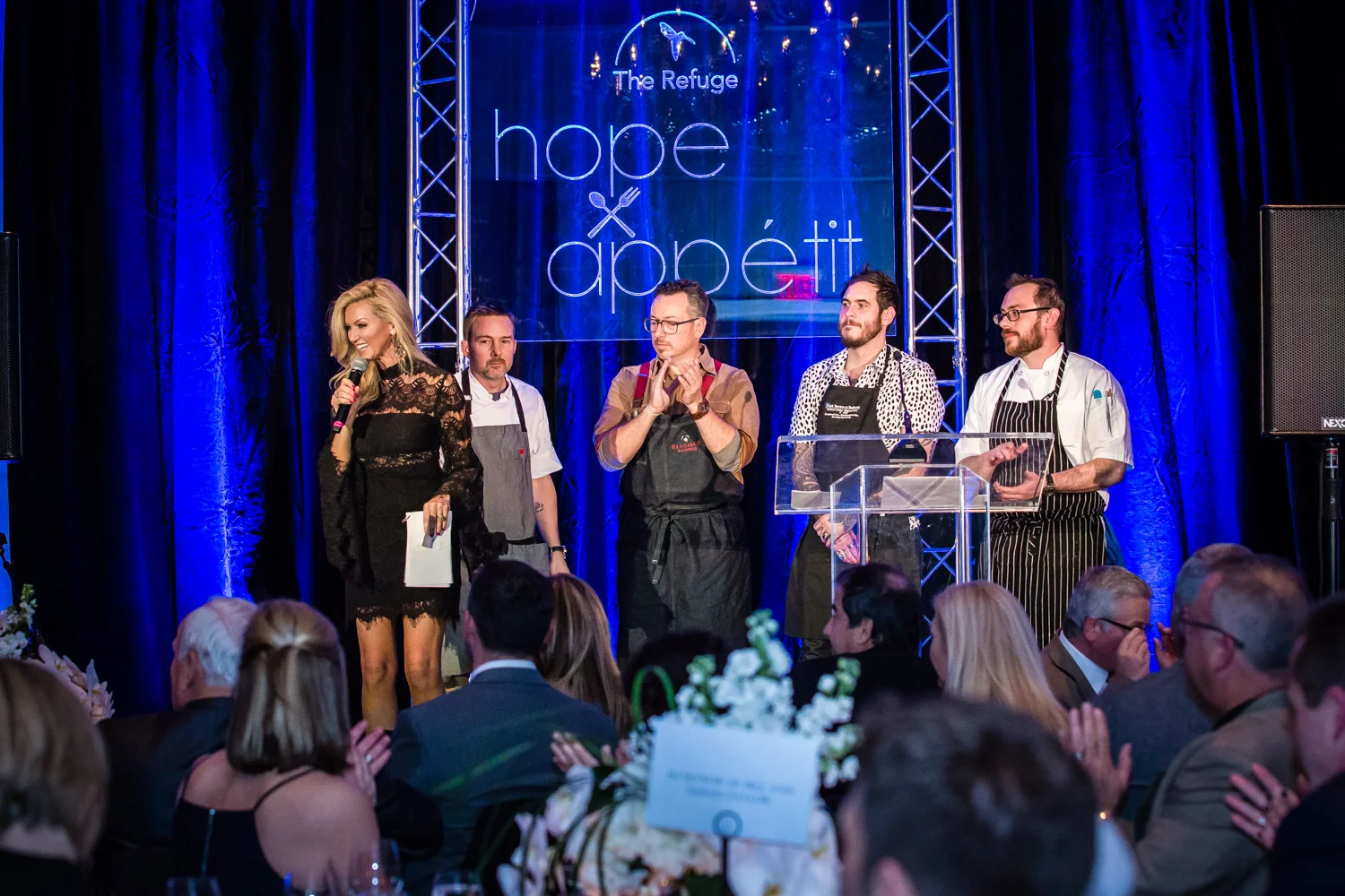 Brandi Lacey Photography and Amy Hicks Photography action shots from our First Annual Hope Appétit Gala, held January 12, 2018 at The W Hotel Austin.
