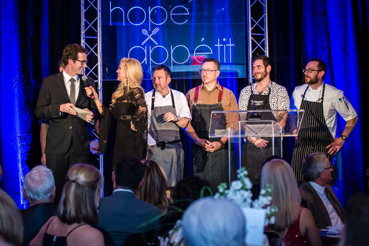 Brandi Lacey Photography and Amy Hicks Photography action shots from our First Annual Hope Appétit Gala, held January 12, 2018 at The W Hotel Austin.