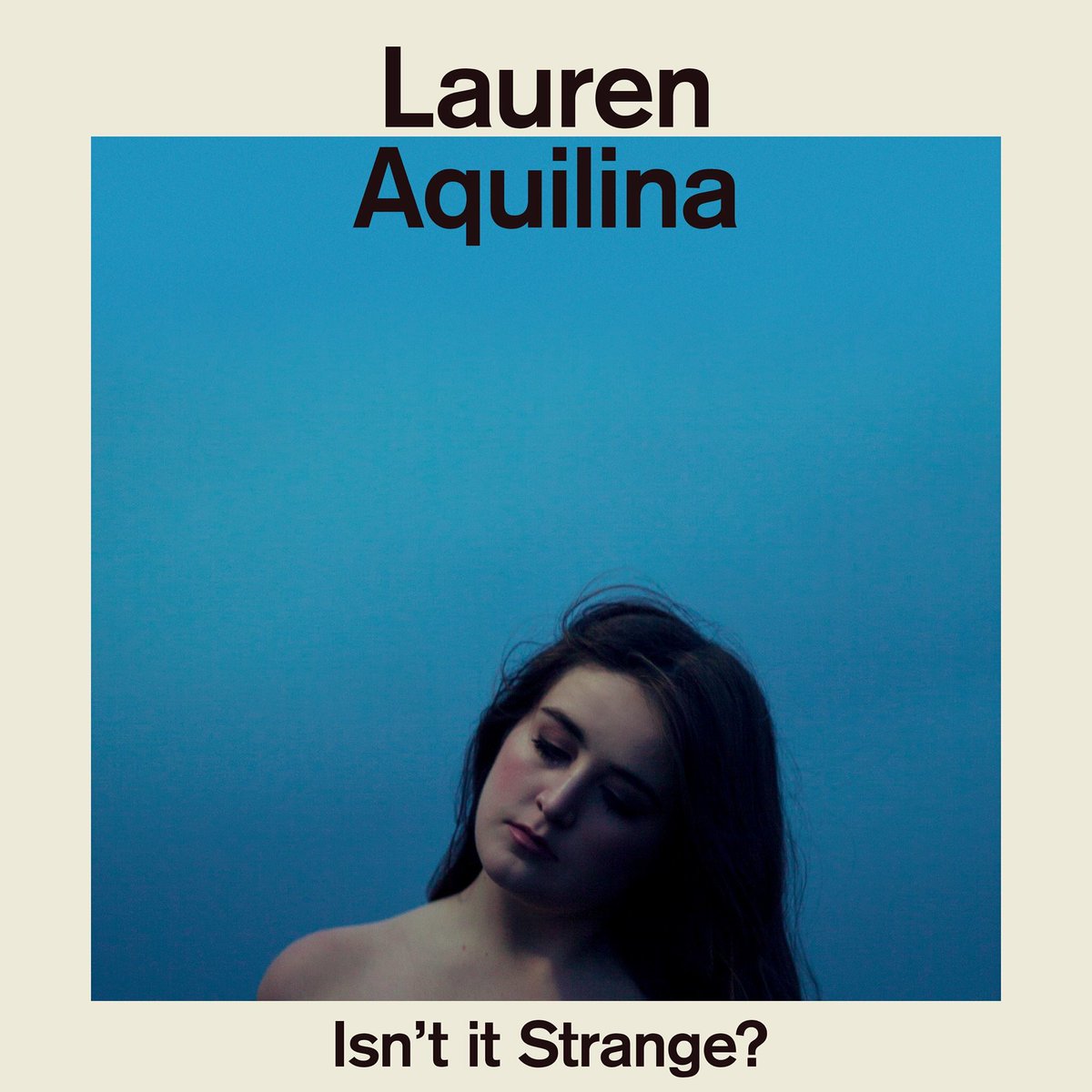  Lauren Aquilina album artwork for Island Records 