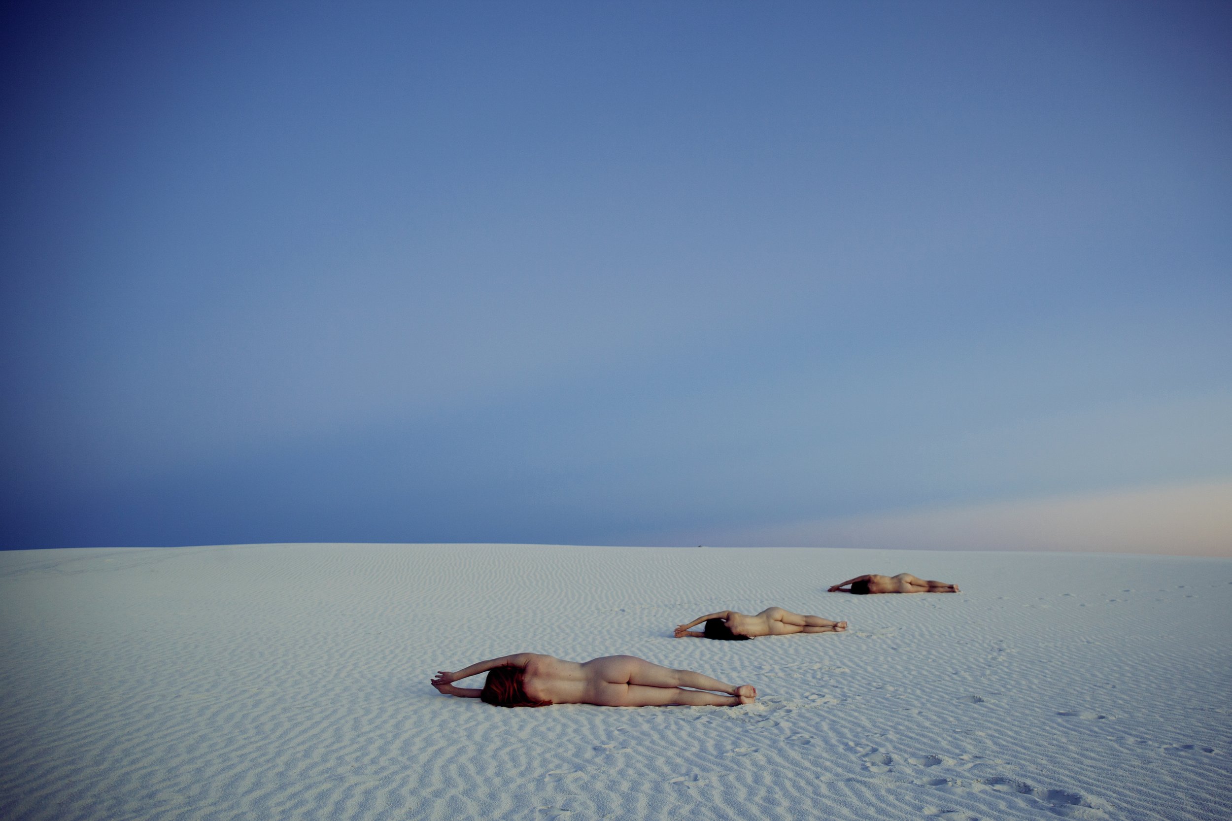  self portrait with chrissie and rachel from the series ‘ celestial bodies ’ 