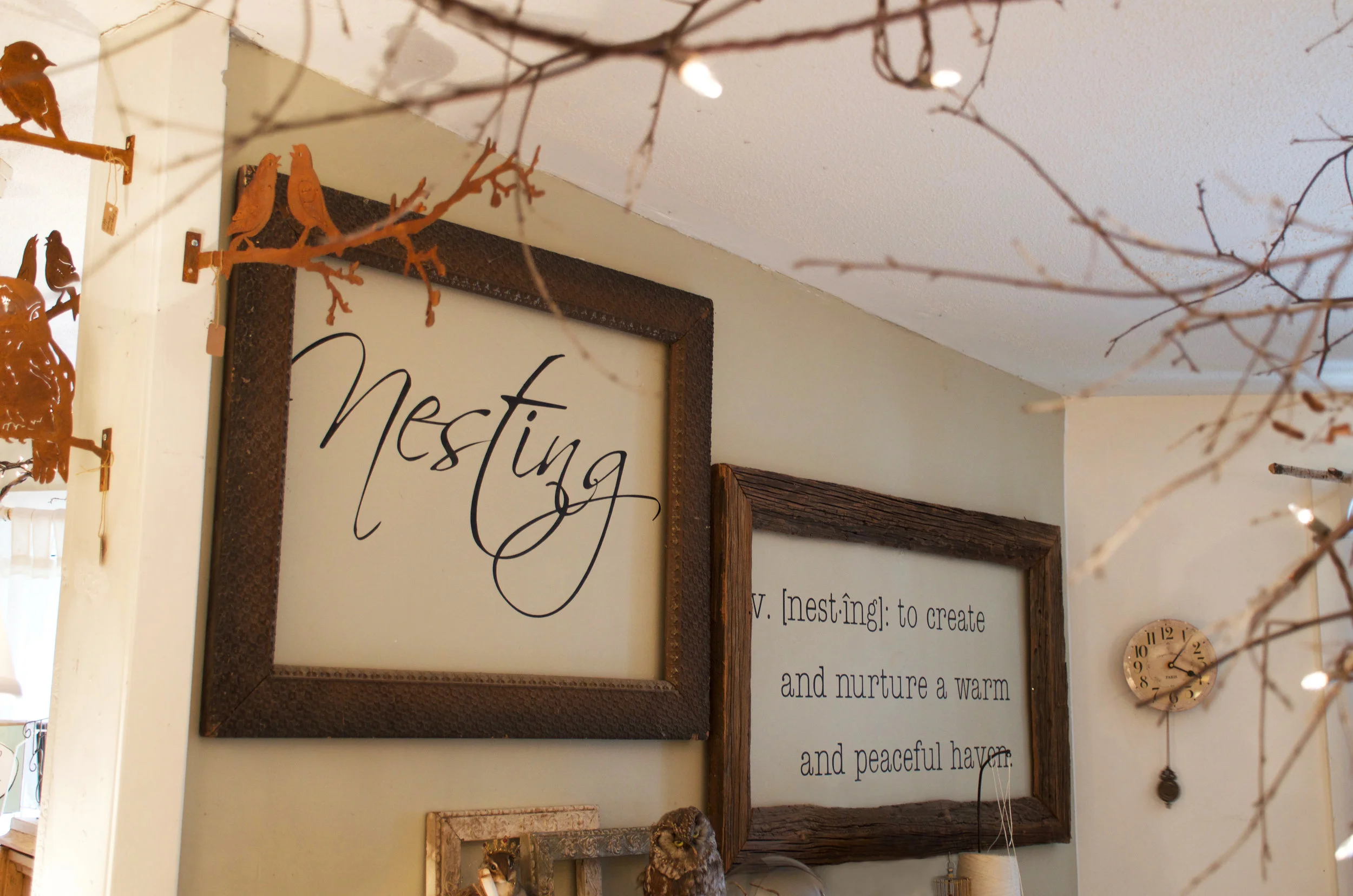 Nesting: to create and nurture a warm and peaceful haven
