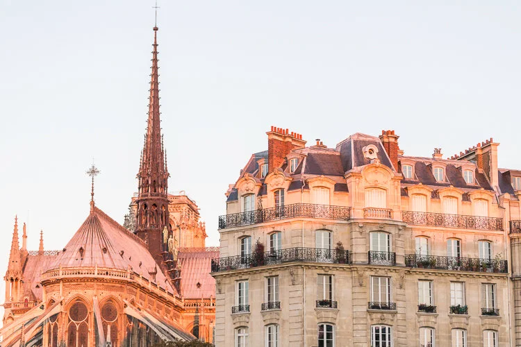 Paris pictures, Île de la Cité at sunrise, fine art photography print