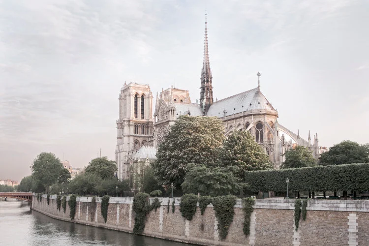 Paris pictures, Notre Dame across the Seine, fine art photography print