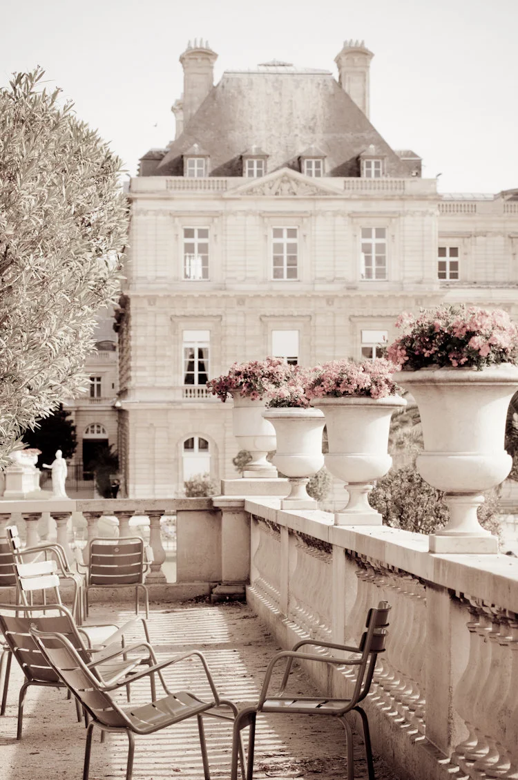 Paris pictures, Sunday morning in Luxembourg Gardens, fine art photography print