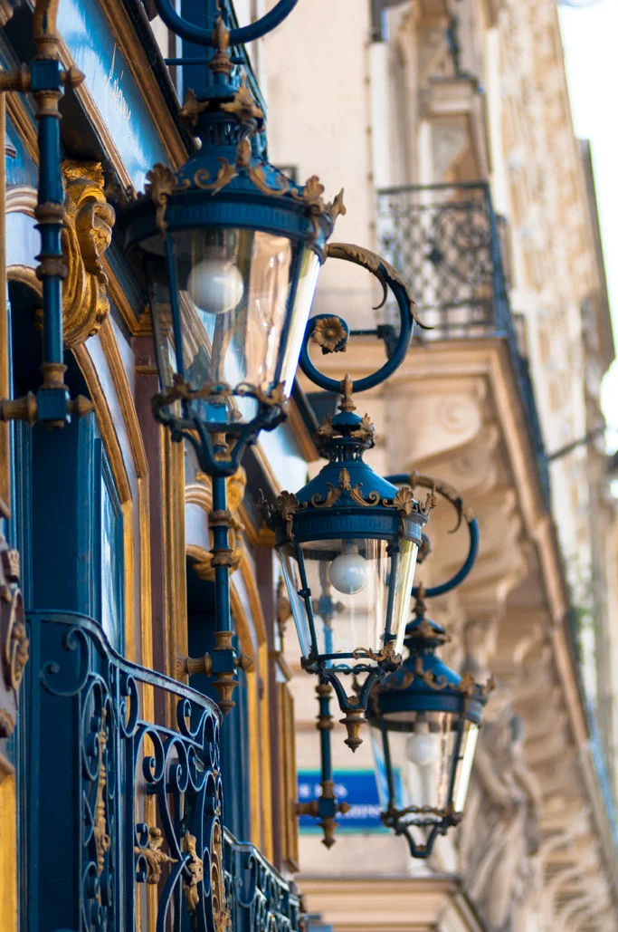 Paris pictures, Blue Lanterns, fine art print