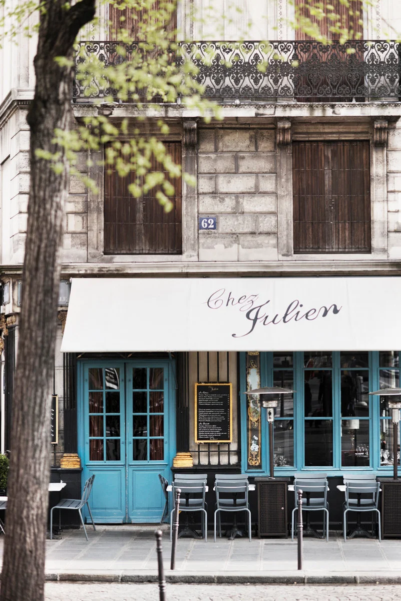 Paris pictures, Chez Julien fine art photography print