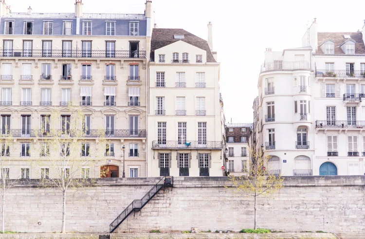 Paris pictures, on the Quai d'Orleans, fine art photography print