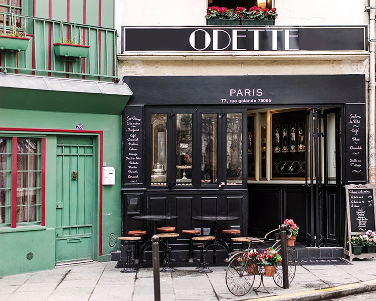 Paris pictures, Chez Odette, fine art photography print
