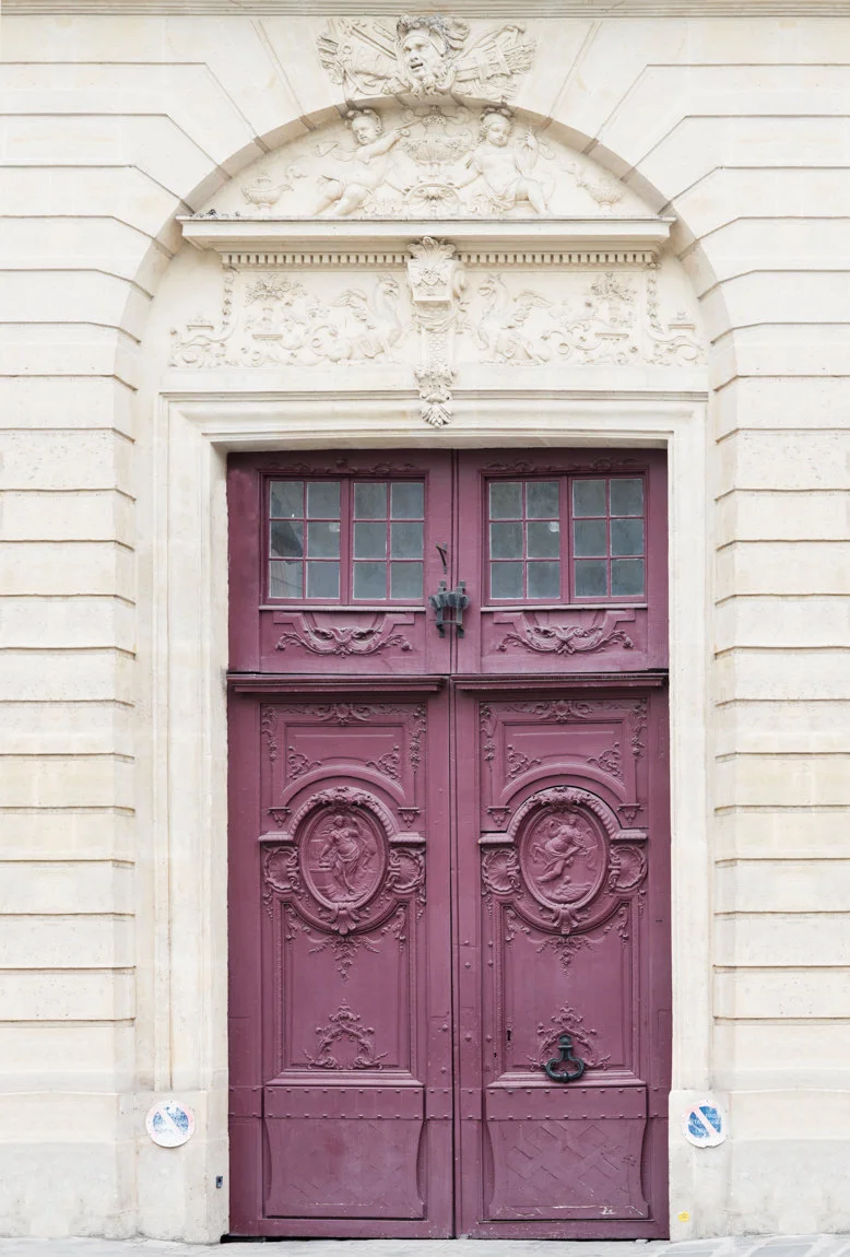 Paris pictures, orchid door, fine art photography print
