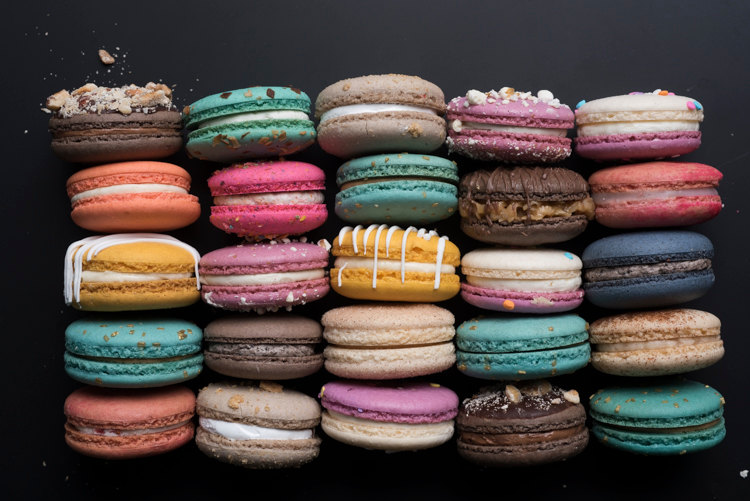 Paris pictures, multicolored macarons fine art photography print