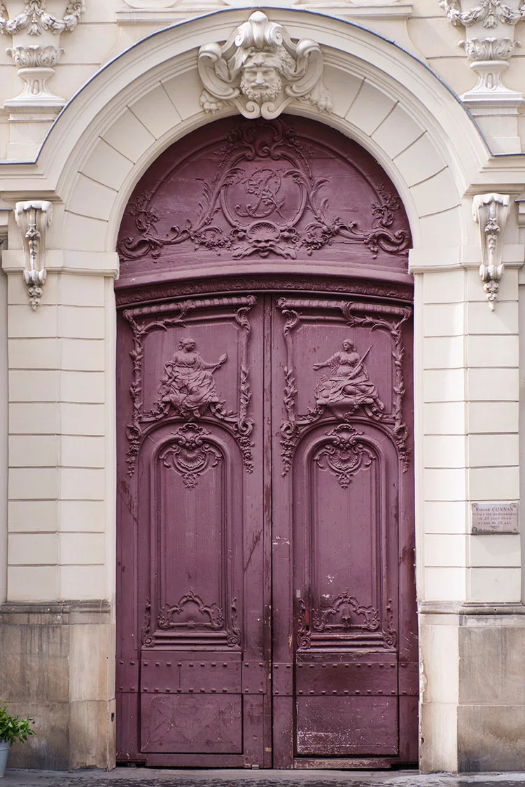 Paris pictures, purple door