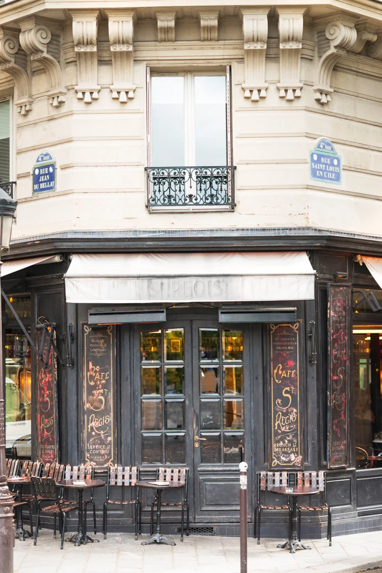 Paris pictures, morning at the St. Regis cafe, fine art photography print