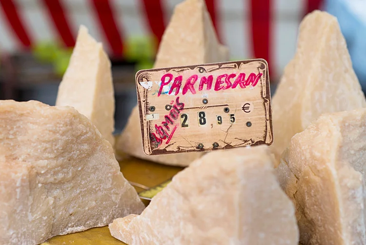Paris pictures, cheese at the market