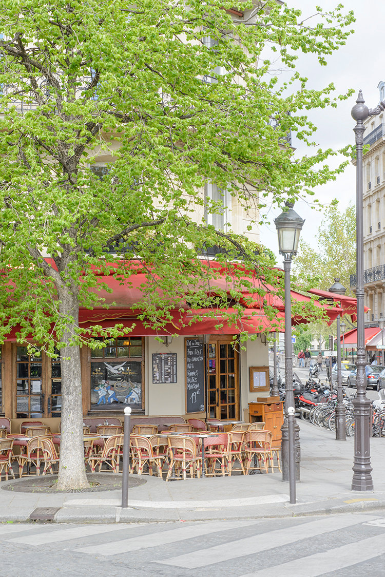 Paris pictures, Île Saint-Louis café, fine art photography print