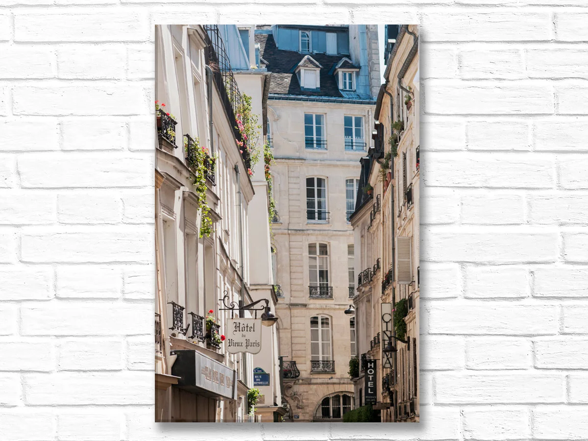 Paris canvas wall art, heart of Paris fine art photography