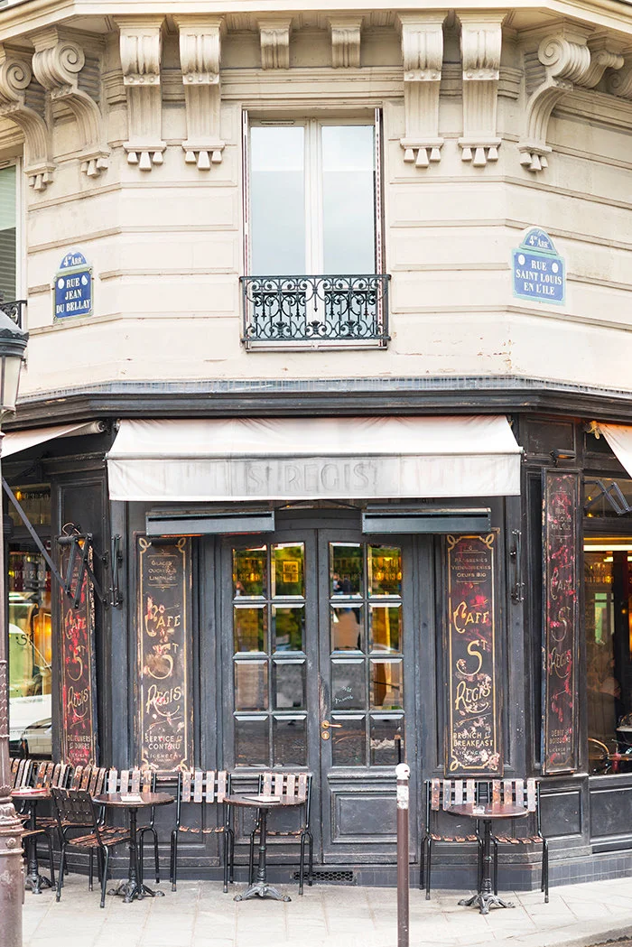 Paris pictures, Cafe St. Regis