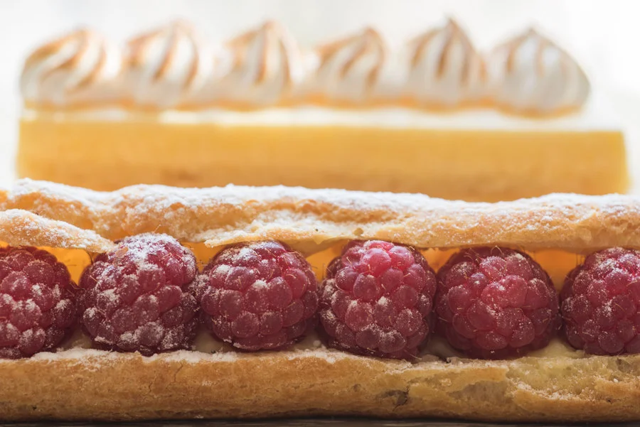 Paris pictures, raspberry tart