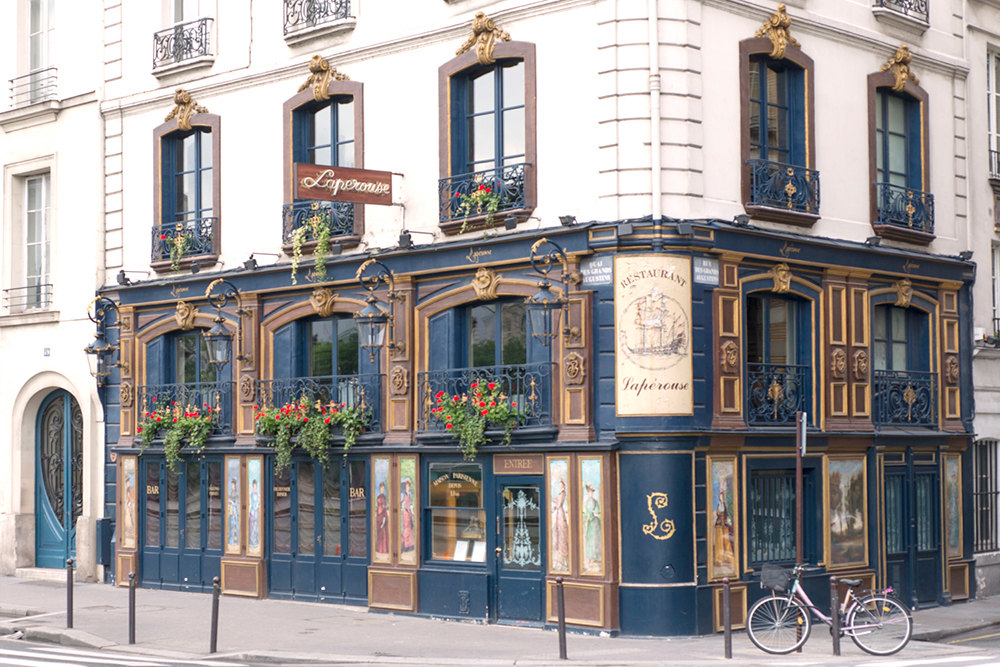 Paris pictures, La Perouse restaurant