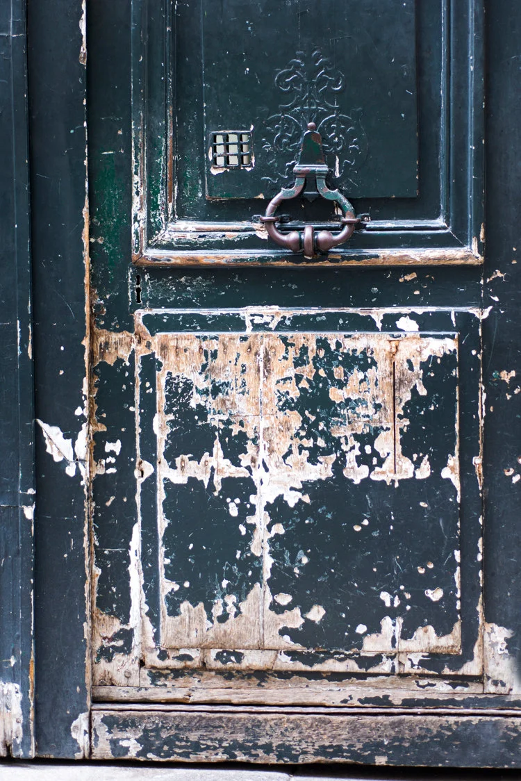 Paris pictures, weathered door, fine art photography print