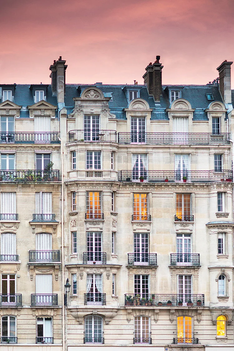 Paris pictures, sunset Île de la Cité, fine art photography print