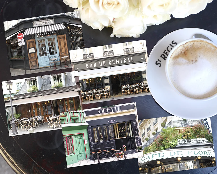 Paris Cafe Stationery Postcards 4