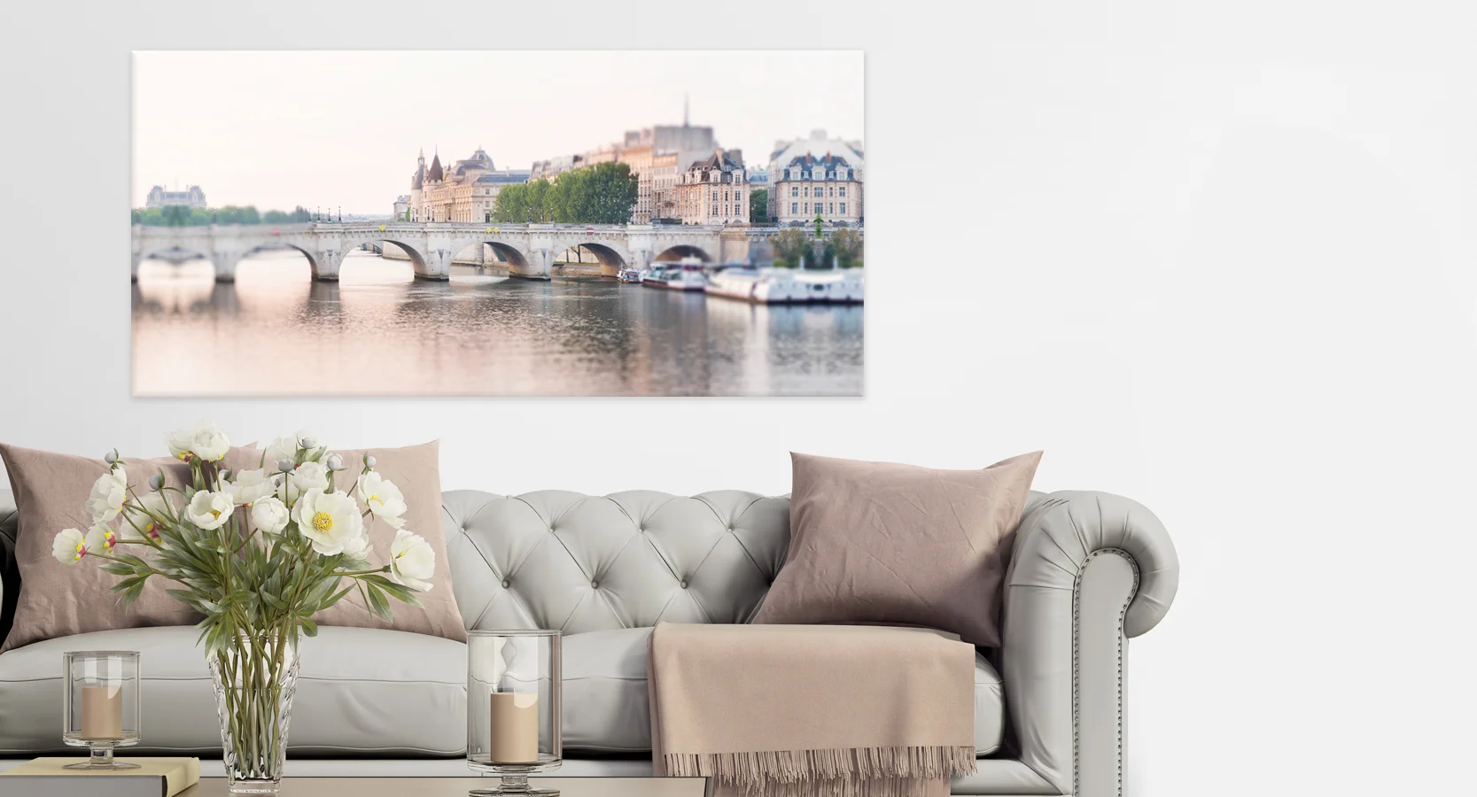 Paris Pont Neuf Dawn Wall Decor