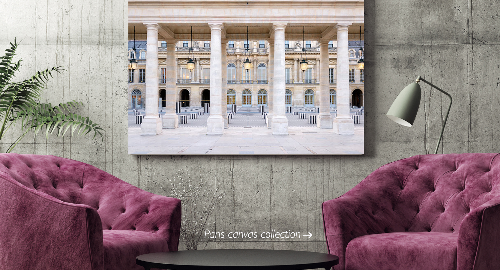 Paris Canvas Wall Art Collection