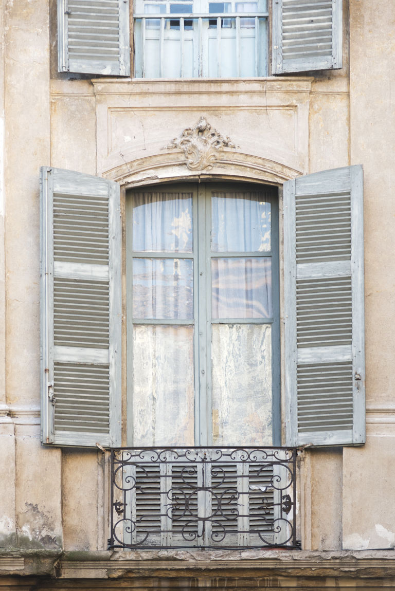 Window and Shutters in Aix-en-Provence