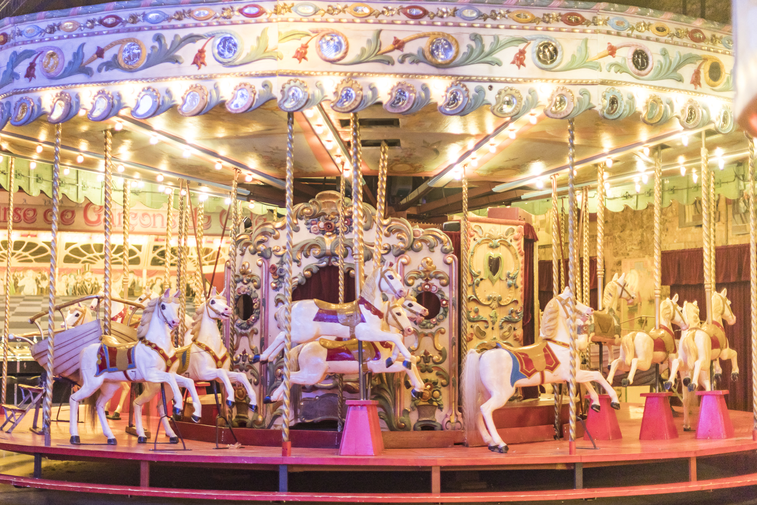 Early 1900s carousel